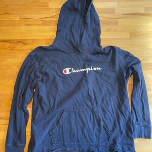 Champion Navy Blue Women's Hoodie
